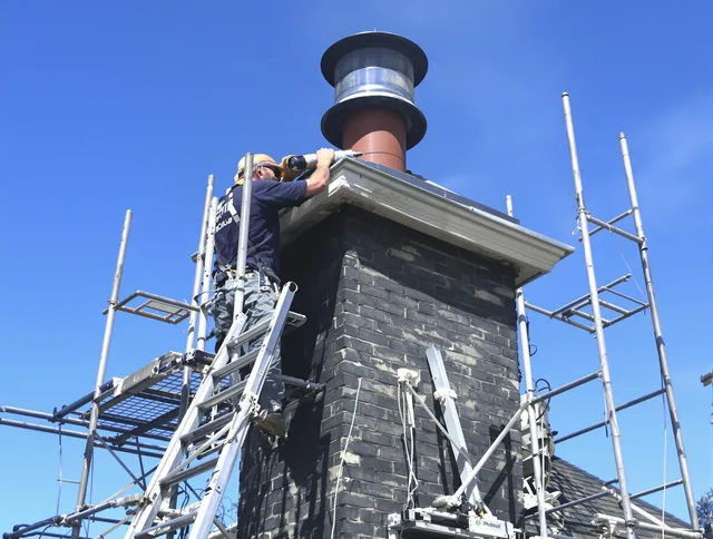 Sturdy chimney crown finished by Fort Collins Chimney Sweep in Fort Collins, CO