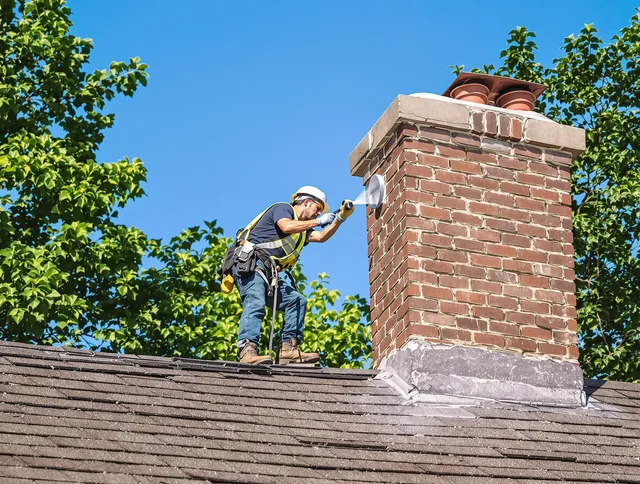 Fort Collins Chimney Sweep performing an inspection with advanced tools in Fort Collins, CO