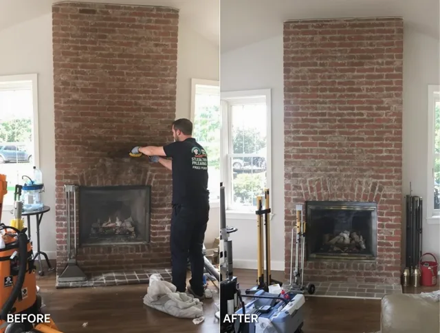 Finished chimney sweeping service by Fort Collins Chimney Sweep in Fort Collins, CO