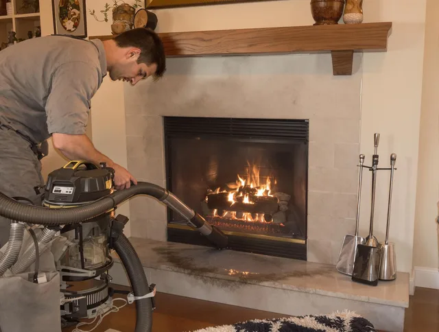 Routine fireplace upkeep by Fort Collins Chimney Sweep in Fort Collins, CO