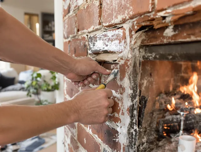 Routine fireplace repair by Fort Collins Chimney Sweep in Fort Collins, CO