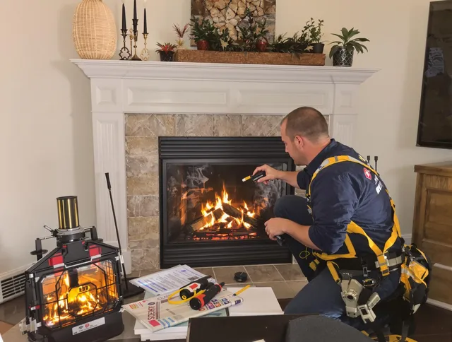 Safety-focused fireplace inspection by Fort Collins Chimney Sweep in Fort Collins, CO